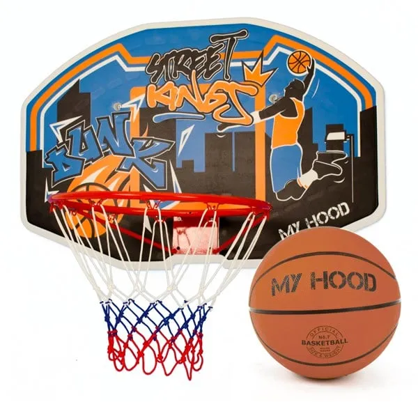 My Hood - basketkorg med platta och boll