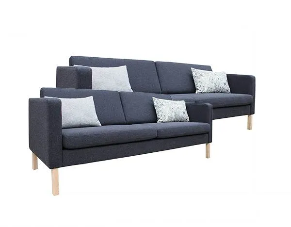 Stouby Bace 2+3 pers. soffgrupp med MainLine Flax-tyg